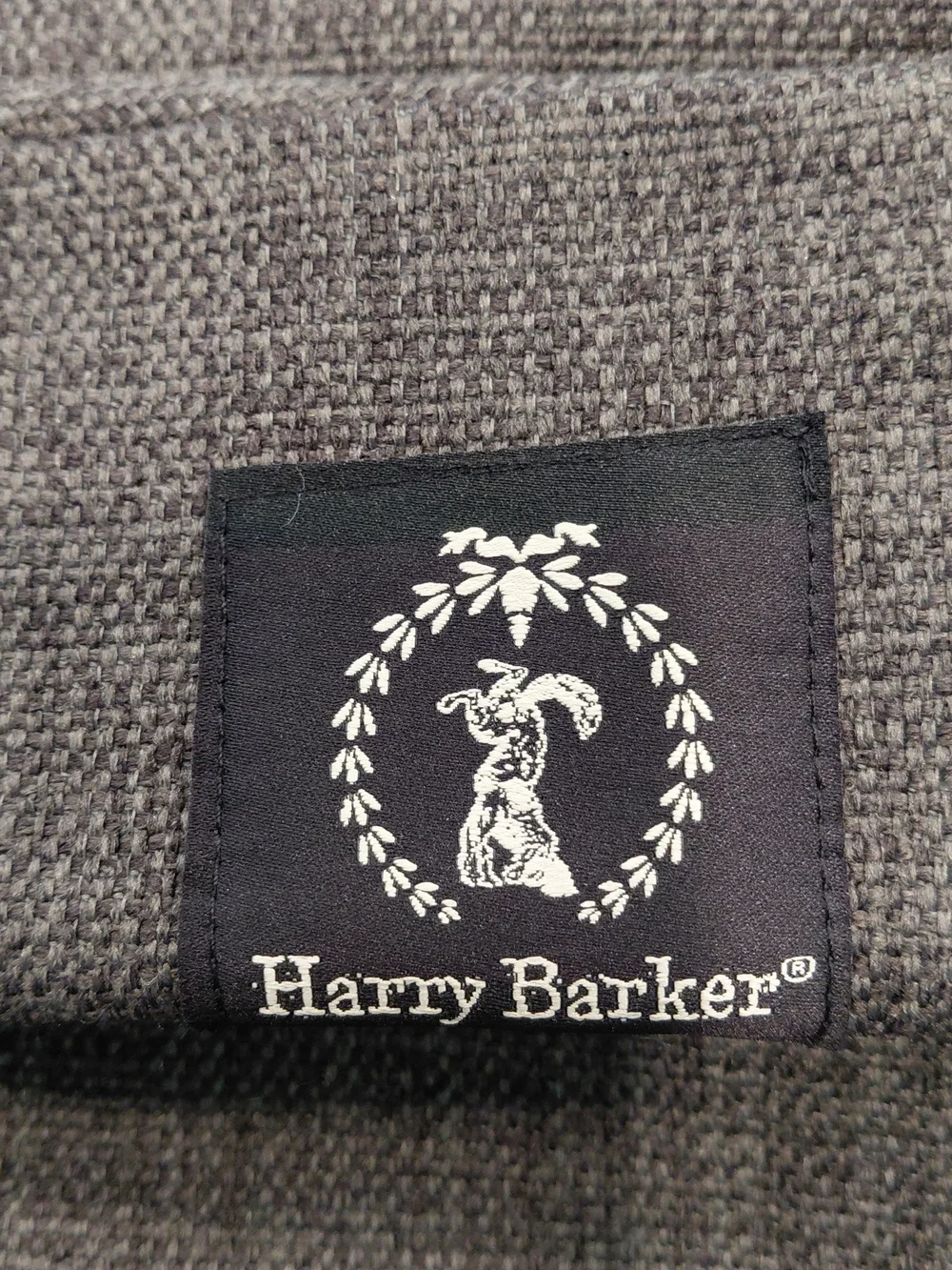 Harry Barker Heather Dog Bed Cover in Gray Medium
